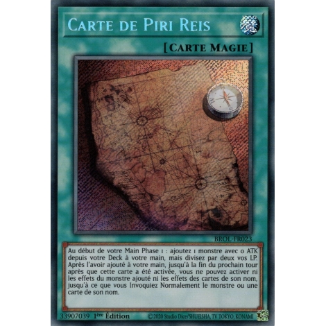 Carte de Piri Reis BROL-FR023