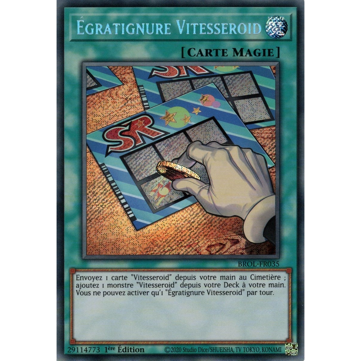 Égratignure Vitesseroid BROL-FR035