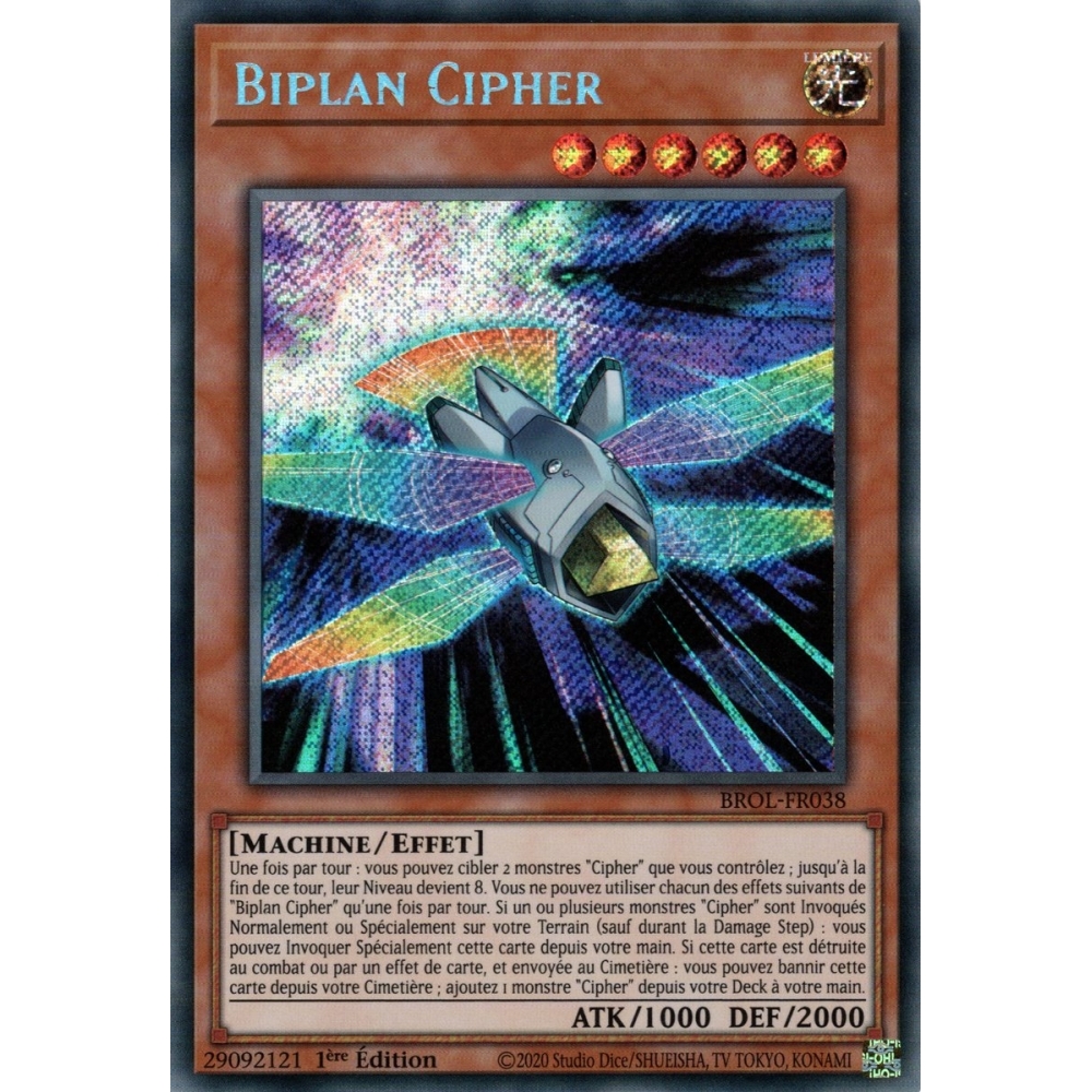 Biplan Cipher BROL-FR038