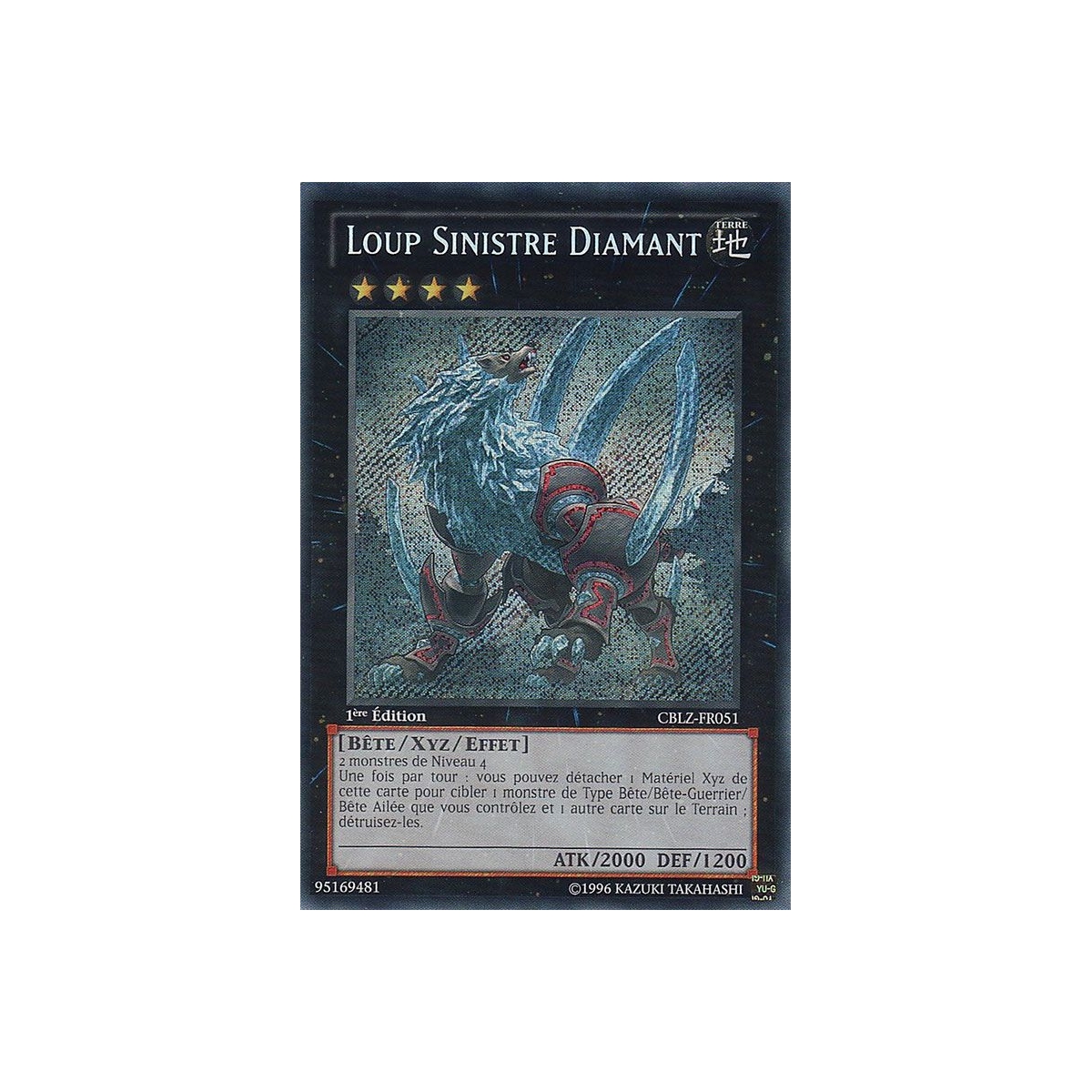 Loup Sinistre Diamant CBLZ-FR051