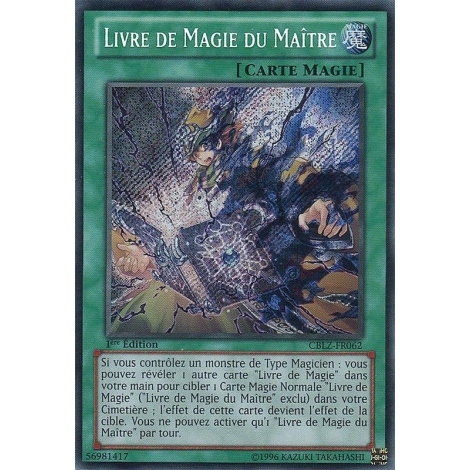 Livre de Magie du Maître CBLZ-FR062