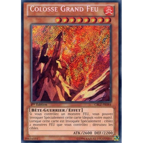 Colosse Grand Feu CBLZ-FR084