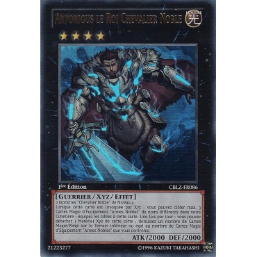 Artorigus le Roi Chevalier Noble CBLZ-FR086