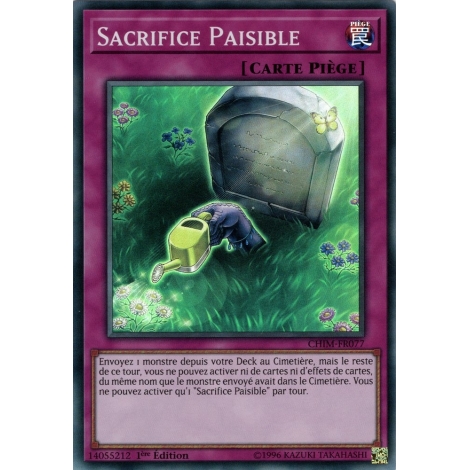 Sacrifice Paisible CHIM-FR077