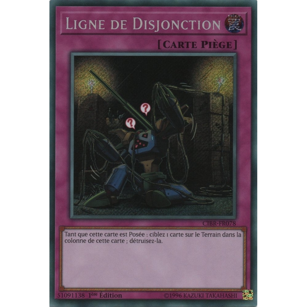 Ligne de Disjonction CIBR-FR078