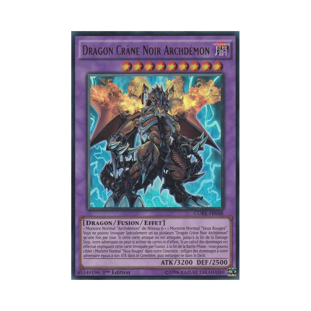 Dragon Crâne Noir Archdémon CORE-FR048