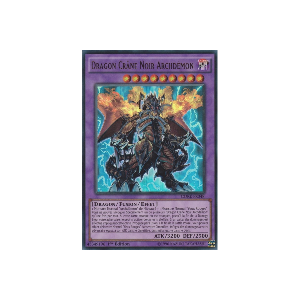 Dragon Crâne Noir Archdémon CORE-FR048