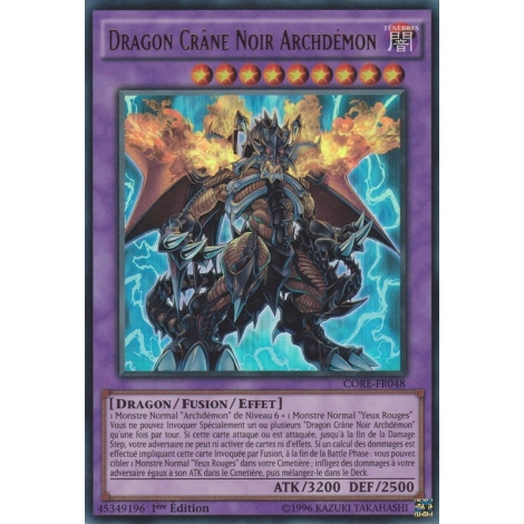 Dragon Crâne Noir Archdémon CORE-FR048