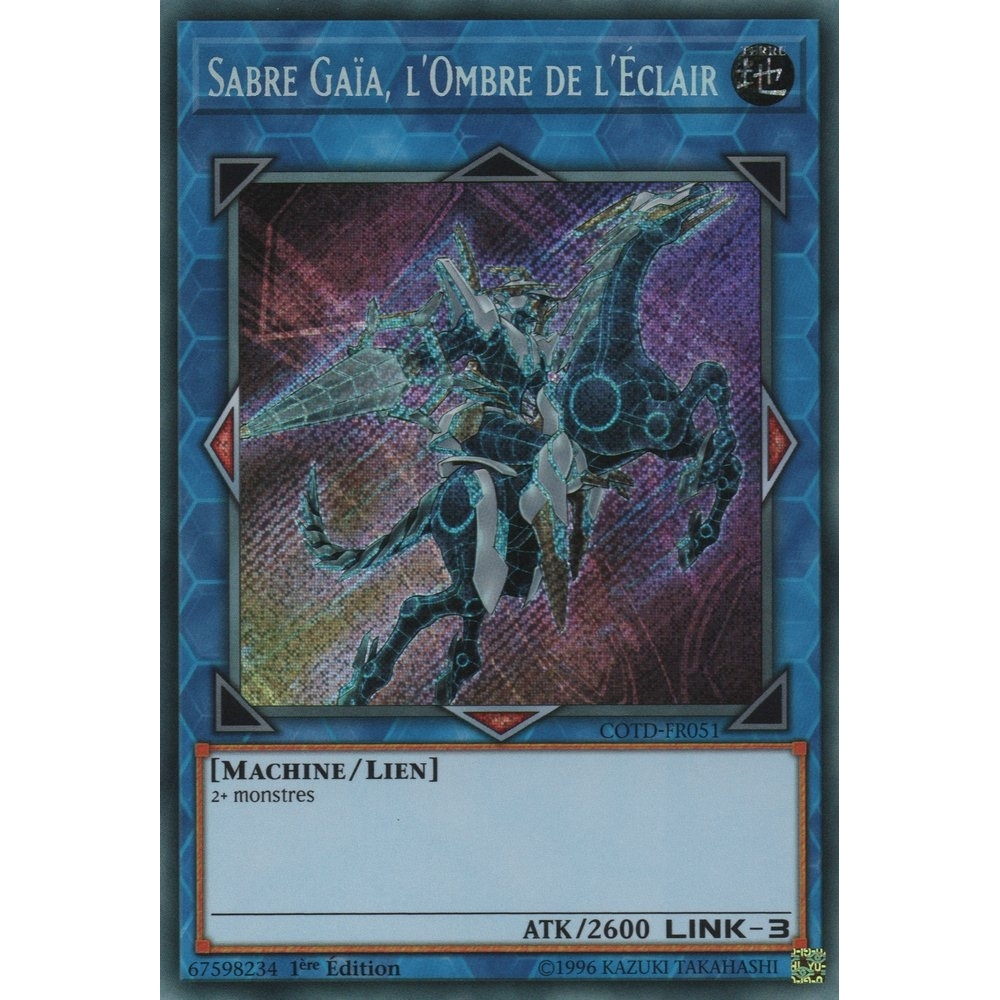 Sabre Gaïa l'Ombre de l'Éclair COTD-FR051