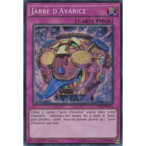 Jarre d'Avarice CROS-FR074