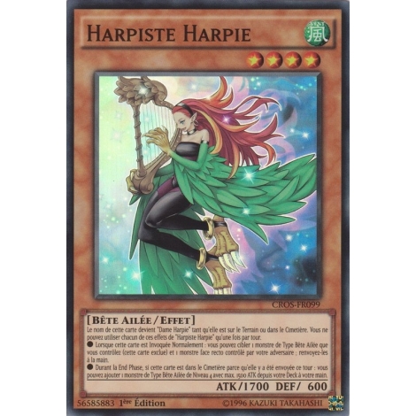 Harpiste Harpie CROS-FR099