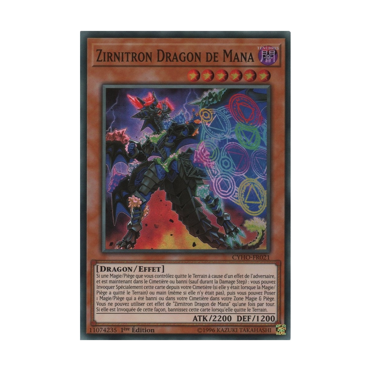 Zirnitron Dragon de Mana CYHO-FR021