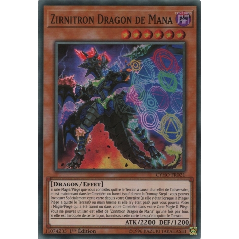 Zirnitron Dragon de Mana CYHO-FR021