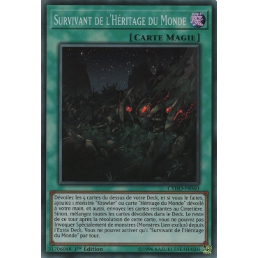 Survivant de l'Héritage du Monde CYHO-FR060