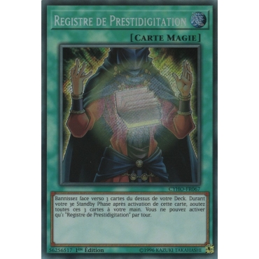 Registre de Prestidigitation CYHO-FR067