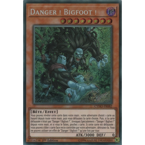 Danger ! Bigfoot ! CYHO-FR082