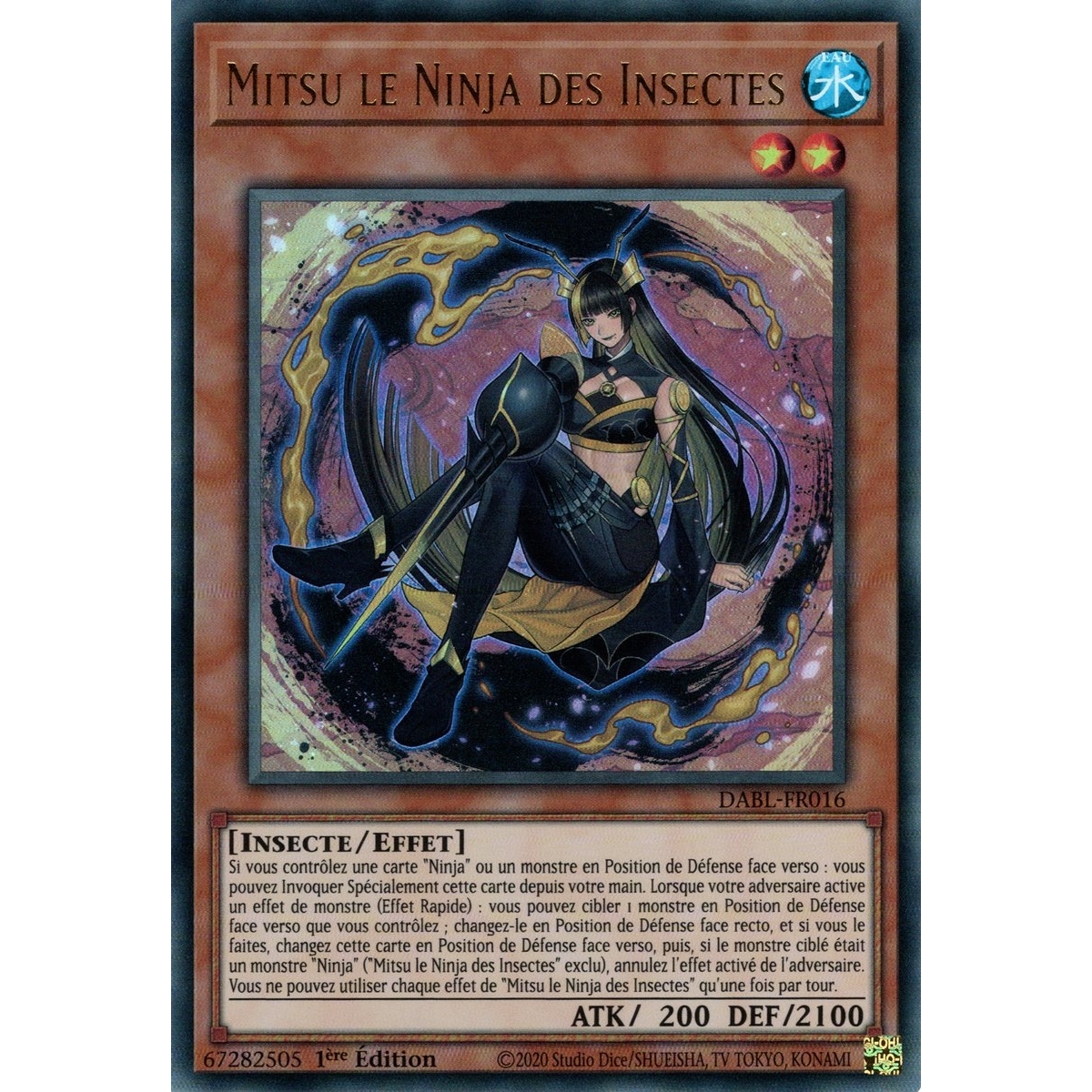 Mitsu le Ninja des Insectes DABL-FR016