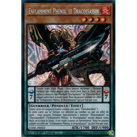 Enflamment Phénix le Dracossassin DABL-FR022