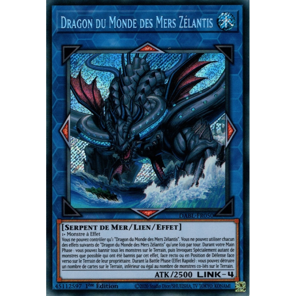 Dragon du Monde des Mers Zélantis DABL-FR050