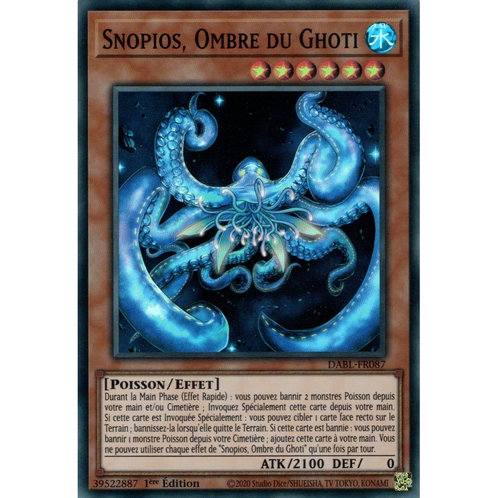 Snopios Ombre du Ghoti DABL-FR087