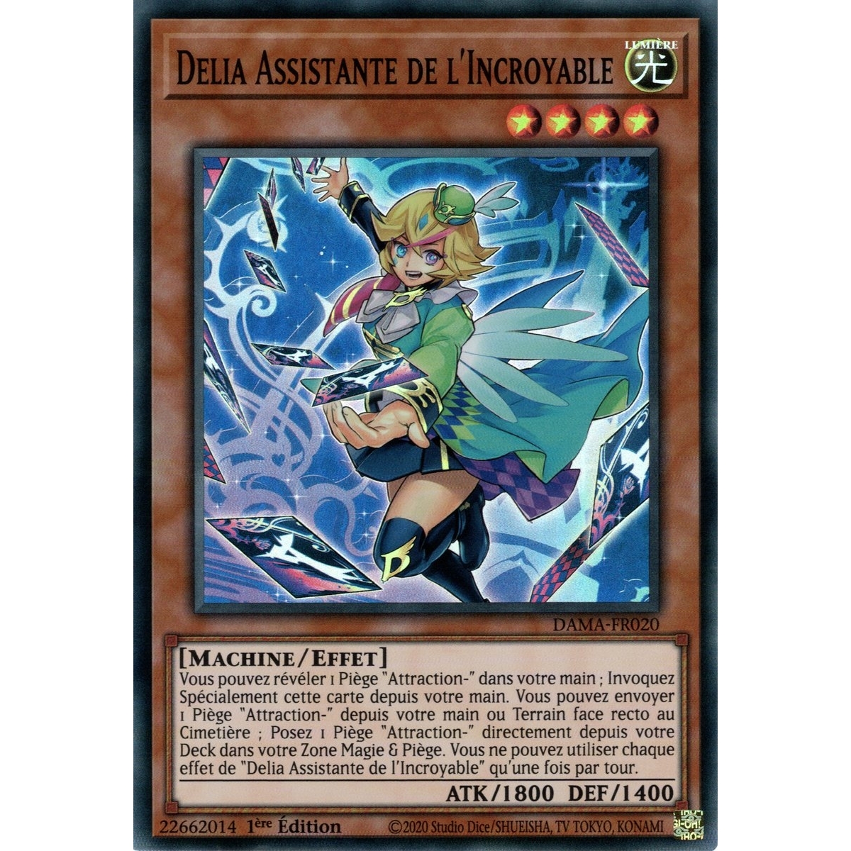 Delia Assistante de l'Incroyable DAMA-FR020