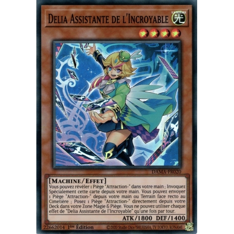 Delia Assistante de l'Incroyable DAMA-FR020