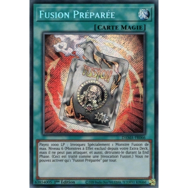 Fusion Préparée DAMA-FR066