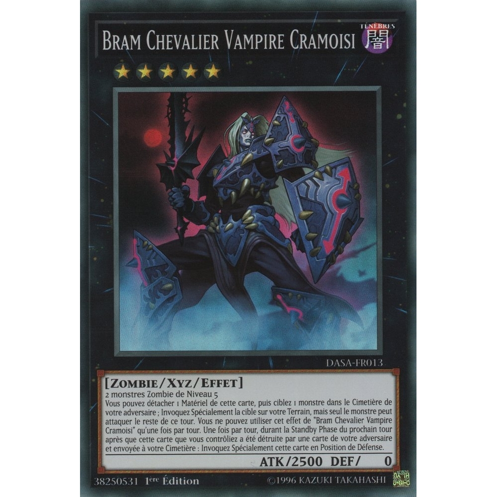 Bram Chevalier Vampire Cramoisi DASA-FR013