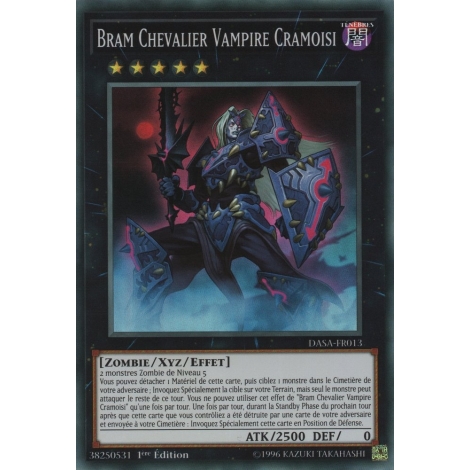 Bram Chevalier Vampire Cramoisi DASA-FR013