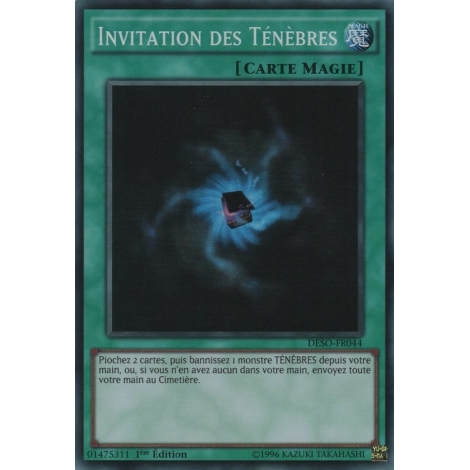 Invitation des Ténèbres DESO-FR044