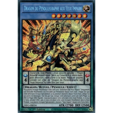 Dragon du Pendulegraphe aux Yeux Impairs DIFO-FR034