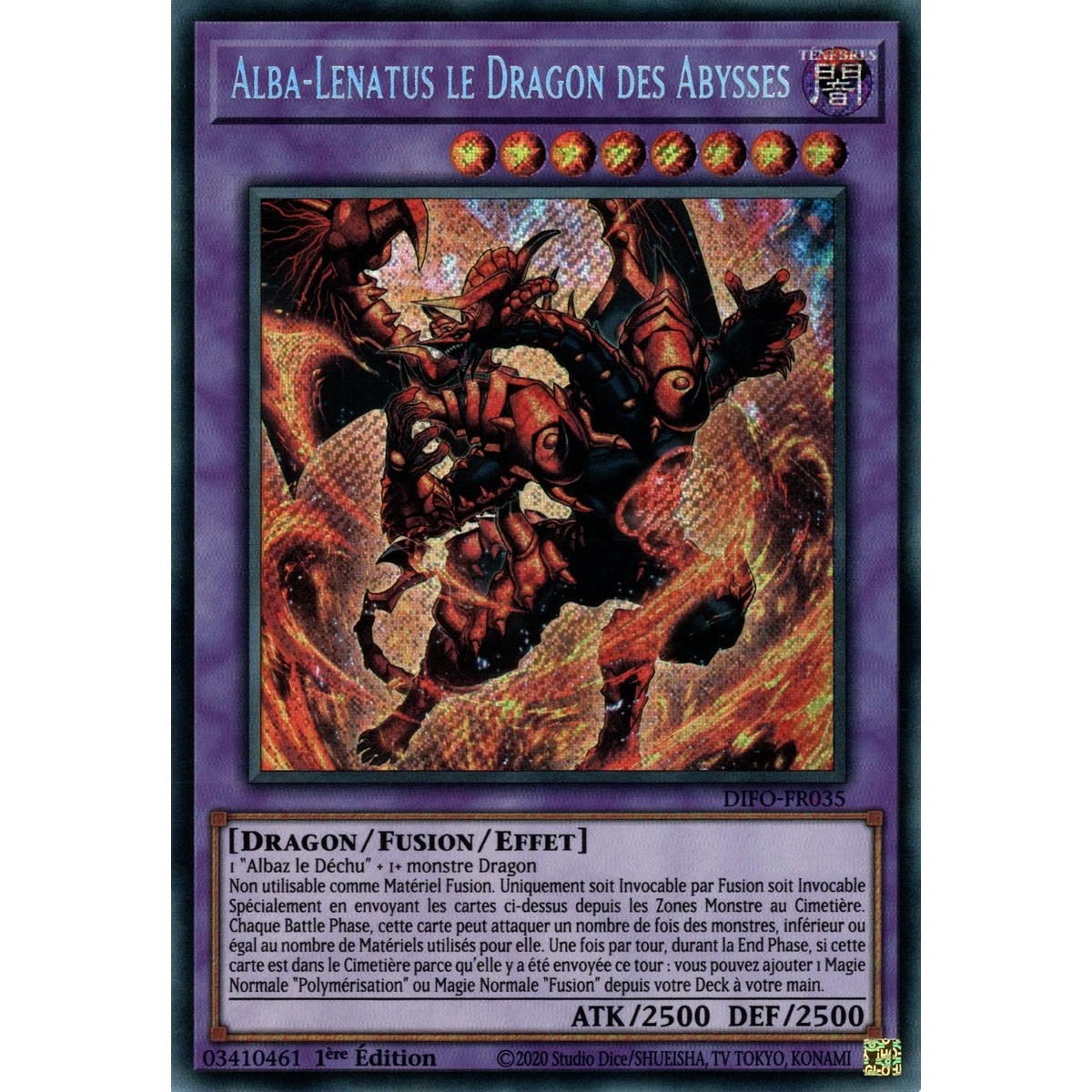 Alba-Lenatus le Dragon des Abysses DIFO-FR035