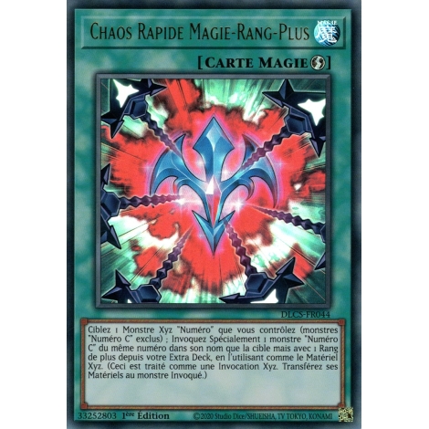 Chaos Rapide Magie-Rang-Plus DLCS-FR044