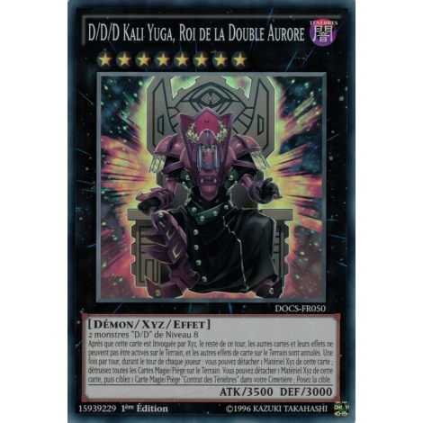 D/D/D Kali Yuga Roi de la Double Aurore DOCS-FR050