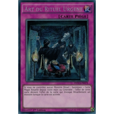 Art du Rituel Urgent DOCS-FR078