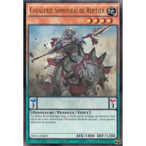 Cavalerie Samouraï de Reptier DOCS-FRSP1