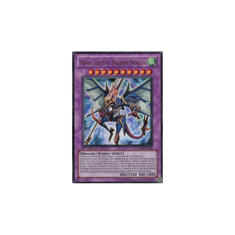 Draco Equiste Paladin Dragon DREV-FR038