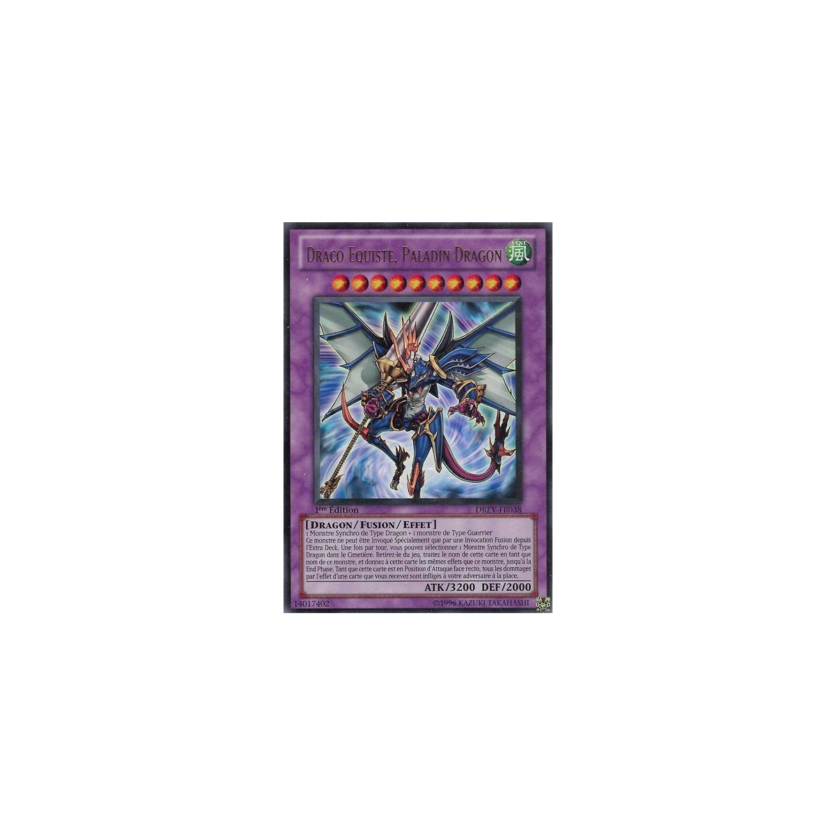 Draco Equiste Paladin Dragon DREV-FR038