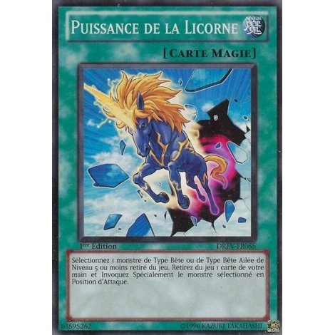 Puissance de la Licorne DREV-FR055