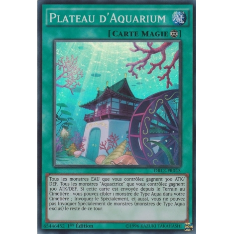 Plateau d'Aquarium DRL2-FR043