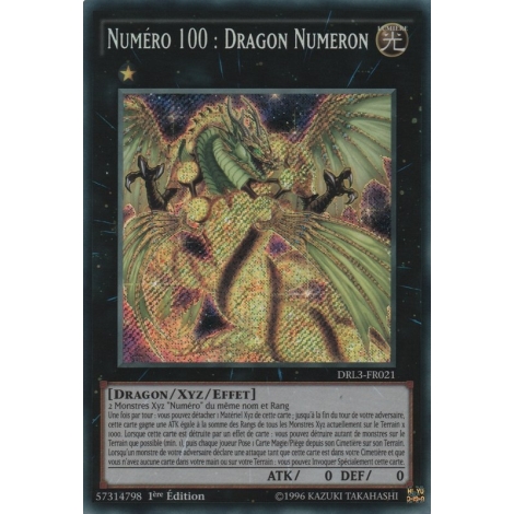 Numéro 100 : Dragon Numeron DRL3-FR021