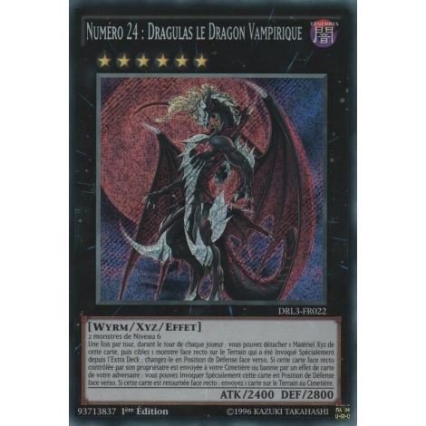 Numéro 24 : Dragulas le Dragon Vampirique DRL3-FR022