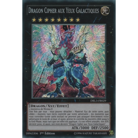 Dragon Cipher aux Yeux Galactiques DRL3-FR029