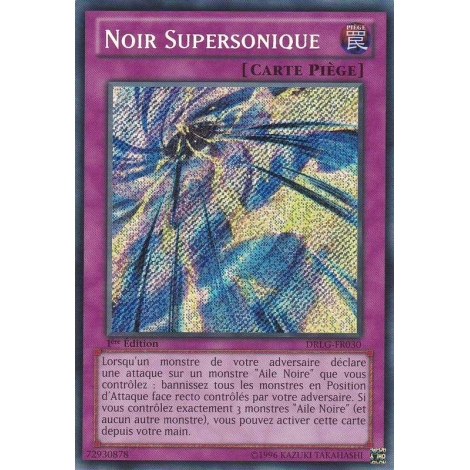 Noir Supersonique DRLG-FR030