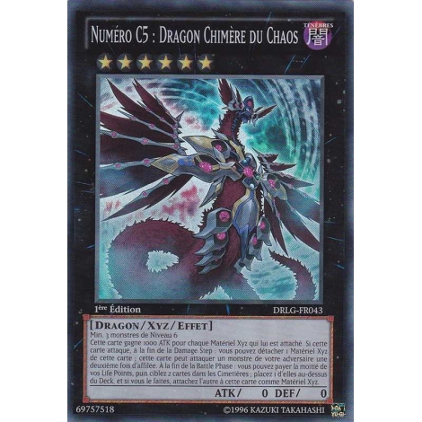 Numéro C5 : Dragon Chimère du Chaos DRLG-FR043