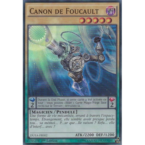 Canon de Foucault DUEA-FR002