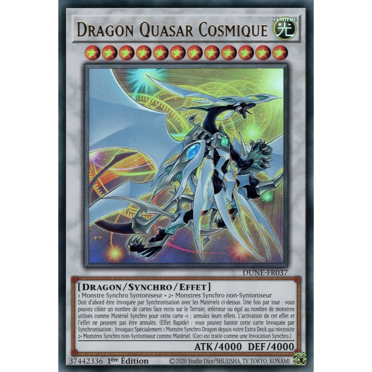 Dragon Quasar Cosmique DUNE-FR037