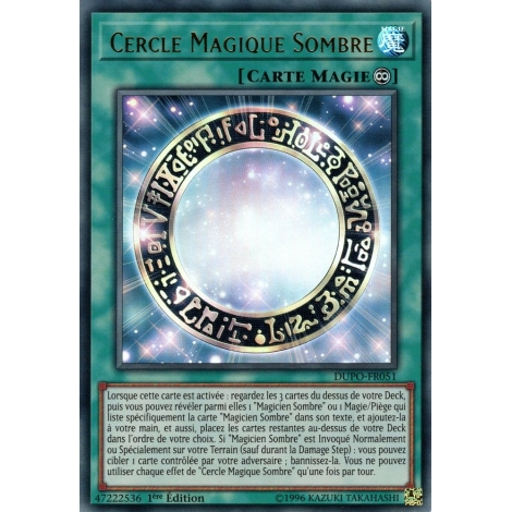 Cercle Magique Sombre DUPO-FR051
