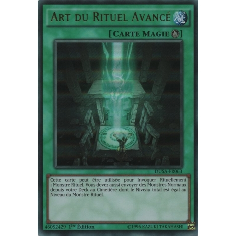 Art du Rituel Avancé DUSA-FR063