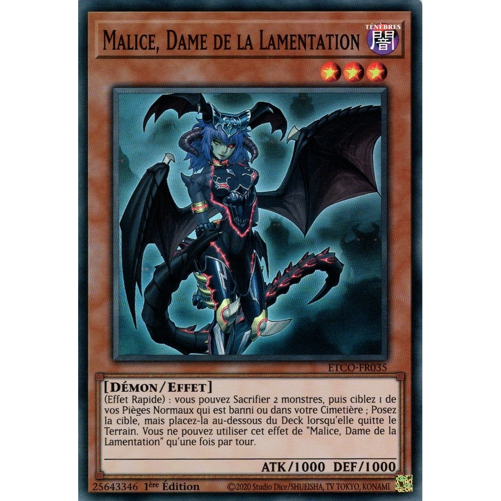 Malice Dame de la Lamentation ETCO-FR035